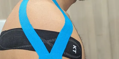 Kinesiology Tape Application for pain relief
