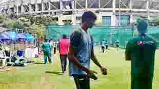 6 Feet 9 Inches Tall Indian Pacer Nishanth Saranu Breathes Fire In PAK Nets Ahead Of WC