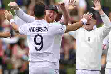 NZ vs ENG Day 2: Anderson And Leach Put New Zealand On The Defensive