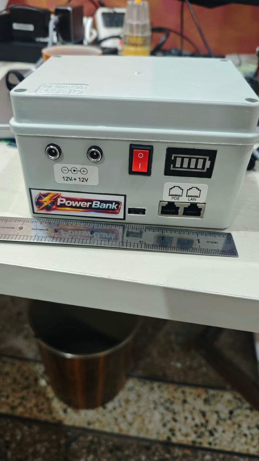 12V 6A Gigabit PoE UPS Powerbank