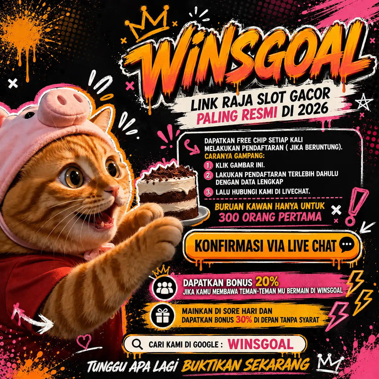 WINSGOAL 🧨 Link Slot Raja Gacor Slot88 Resmi Hari Ini Situs Gampang Menang Terpercaya 2026