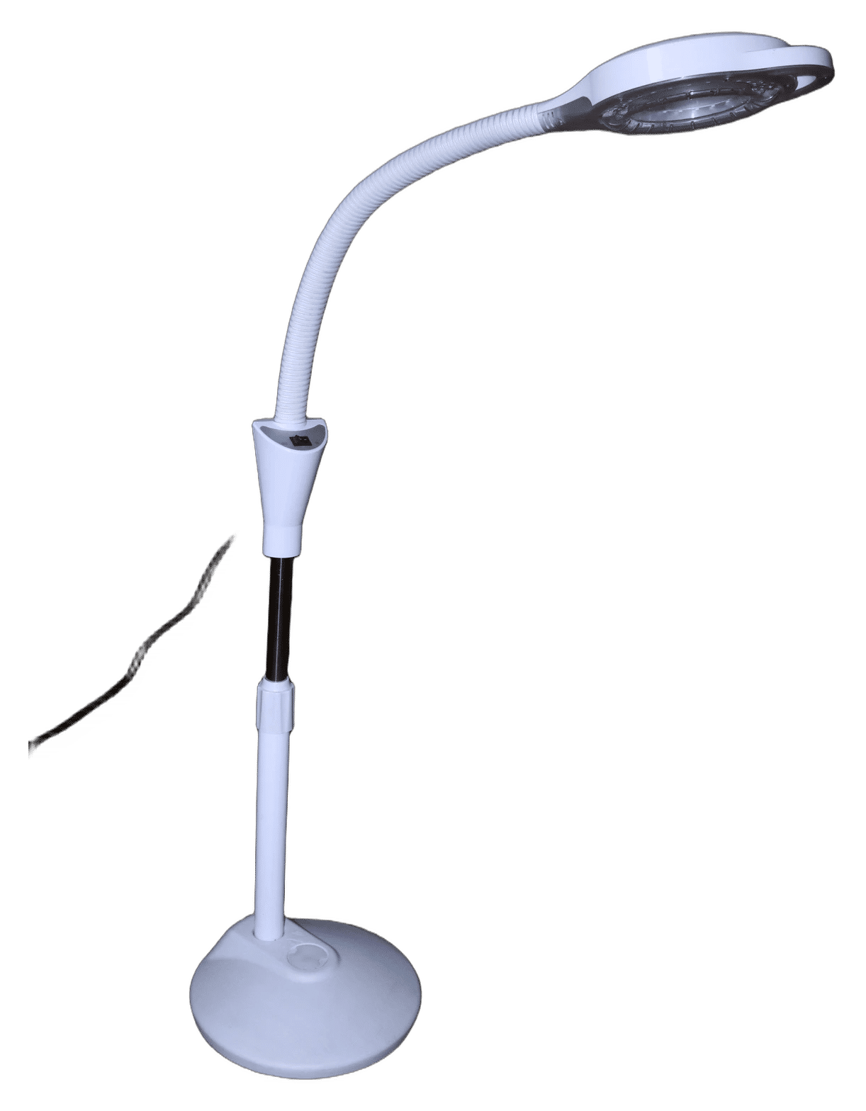 LED Magnifying Floor Lamp with Flexible Gooseneck — Beauty Machine by Salon Factory