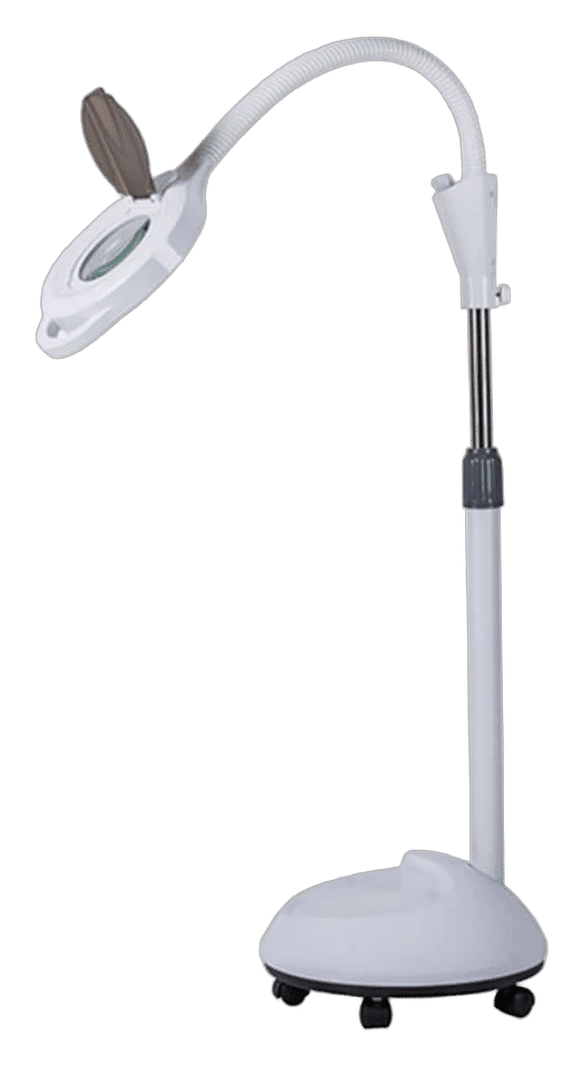 LED Magnifying Floor Lamp with Flexible Gooseneck - View 8