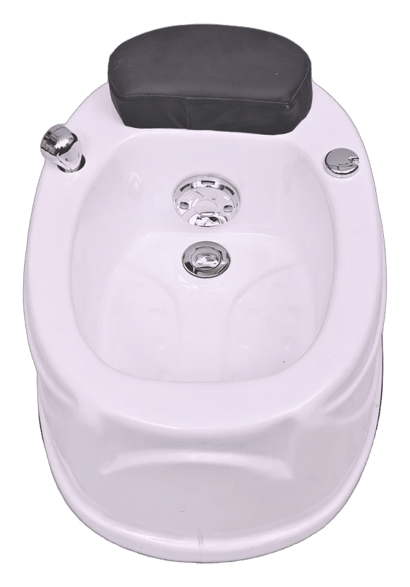 Professional Pedicure Spa Tub with Integrated Footrest - View 5