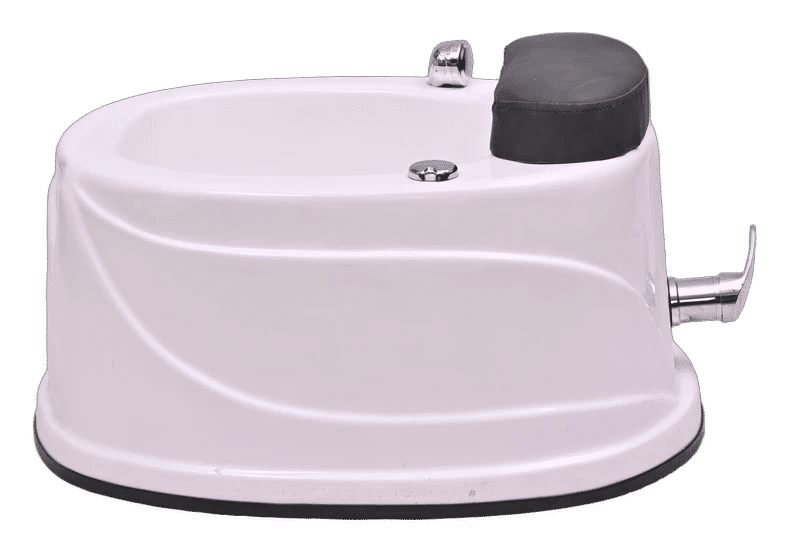 Professional Pedicure Spa Tub with Integrated Footrest — alternate angle