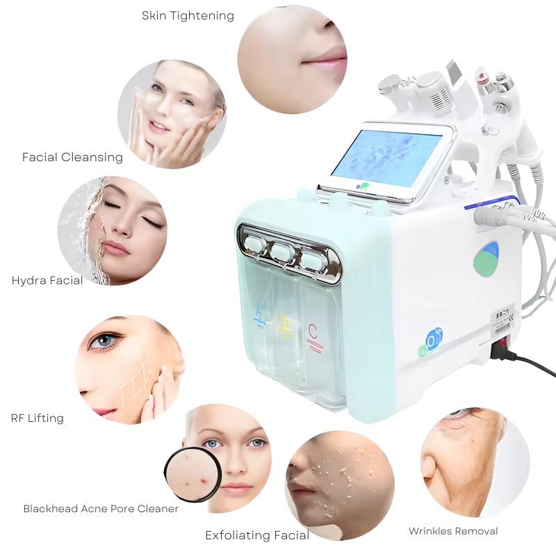 7-in-1 Professional Hydra Facial Machine with LED Light Mask - View 8