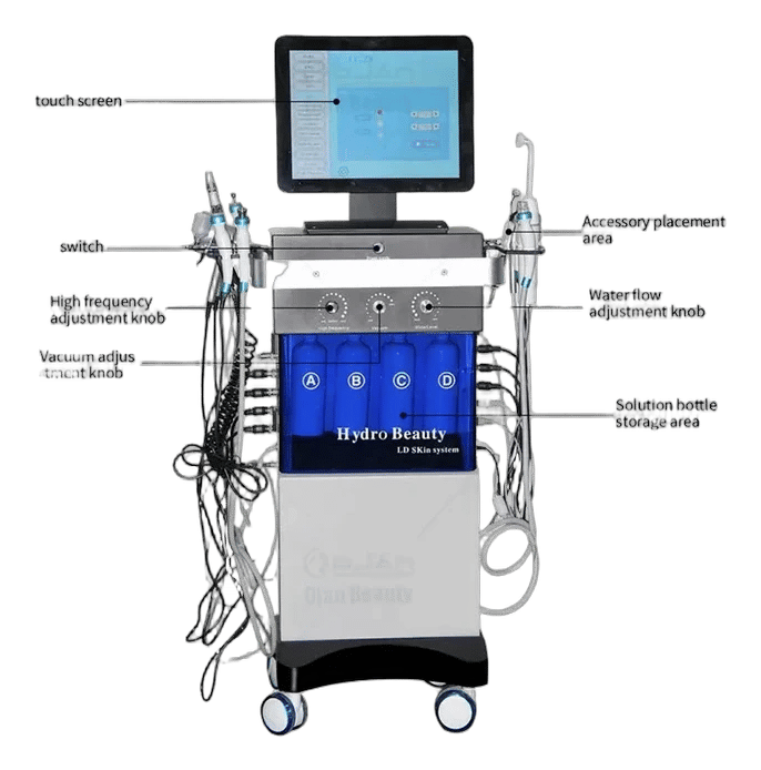 Hydra Beauty 14-in-1 Professional Facial Machine - LD Skin System - View 3