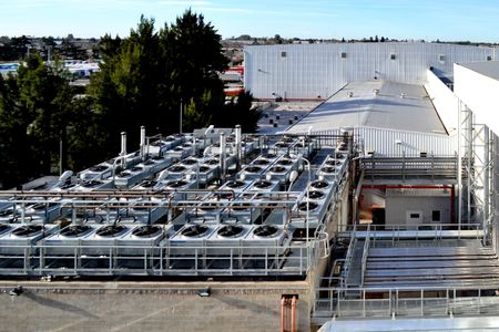 Foto de Instalación en centro de distribucion de Supermercado La Anonima