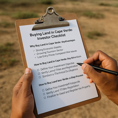 Buying Land in Cape Verde: Investor Checklist
