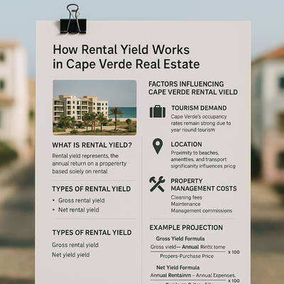 How Rental Yield Works in Cape Verde Real Estate
