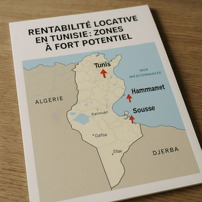 Rentabilité locative en Tunisie : zones à fort potentiel