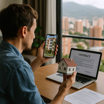 Acheter un bien immobilier à distance en Colombie