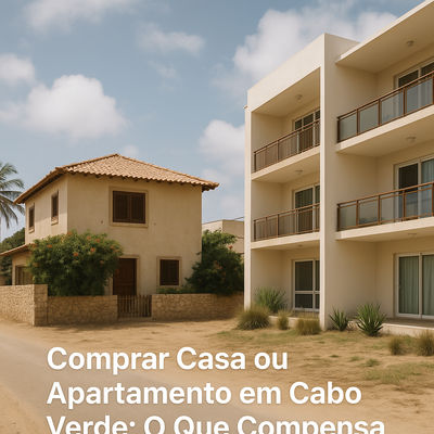 Comprar Casa ou Apartamento em Cabo Verde: O Que Compensa Mais