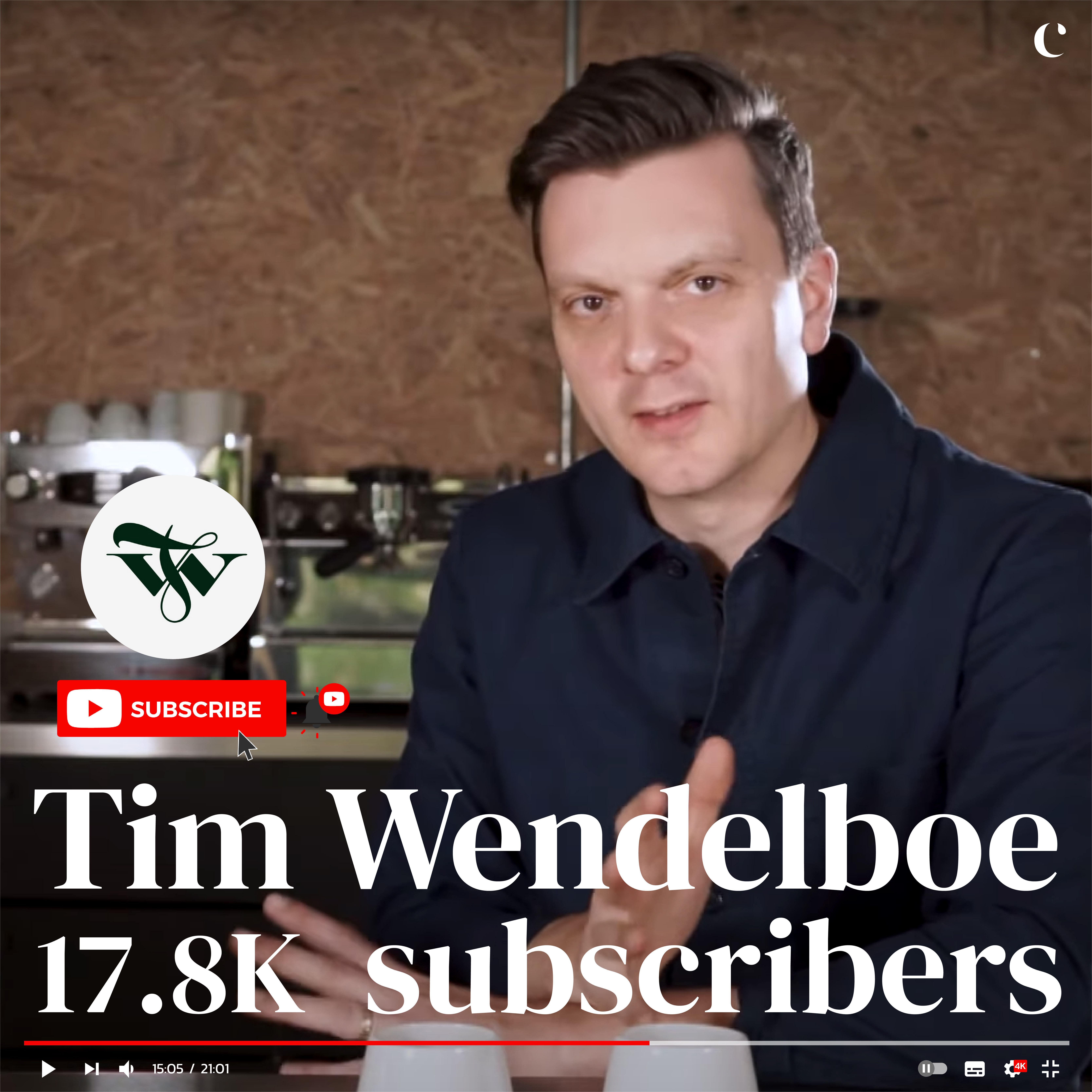 10 สุดยอดช่องกาแฟบน YouTube ที่ควรกดติดตาม Tim Wendelboe