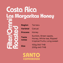 Costa Rica Las Margaritas Honey - Filter