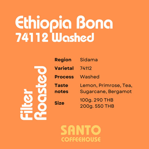 Ethiopia Bona 74112 Washed - Filter 