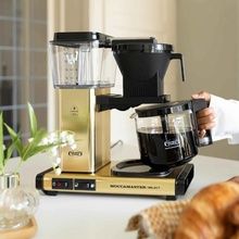 Moccamaster KBG Select (Brushed Brass) - Automatic Drip Coffee Makers