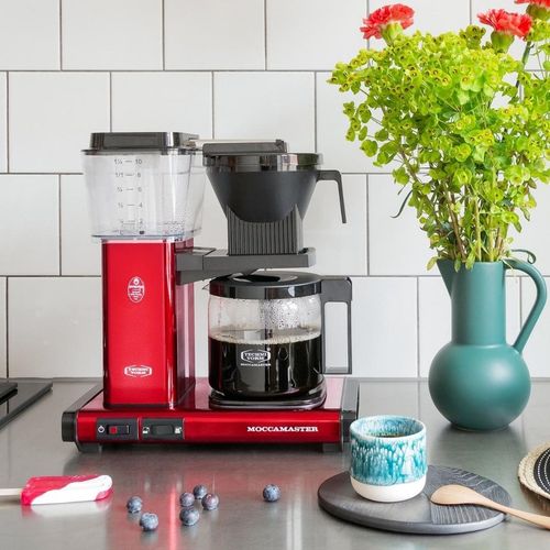Moccamaster KBG Select (Red) - Automatic Drip Coffee Makers