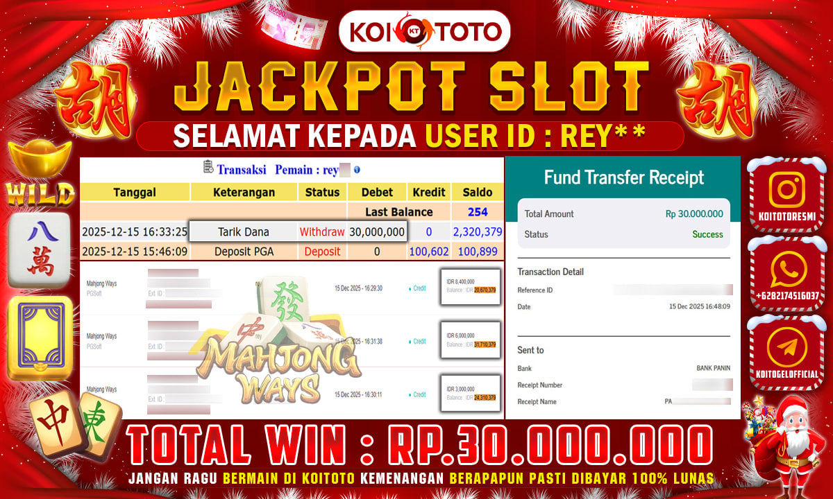 mega-win--menang-puluhan-juta-di-permainan-mahjong-ways--sebesar-rp-30000000--koitoto-langsung-bayar-lunas--05-12-20-2025-12-15
