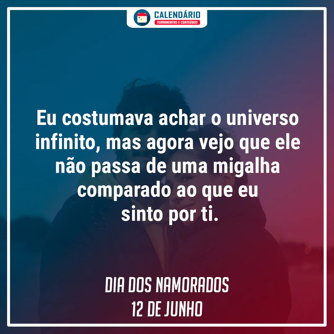 Dia dos Namorados  12 de Junho - Calendarr