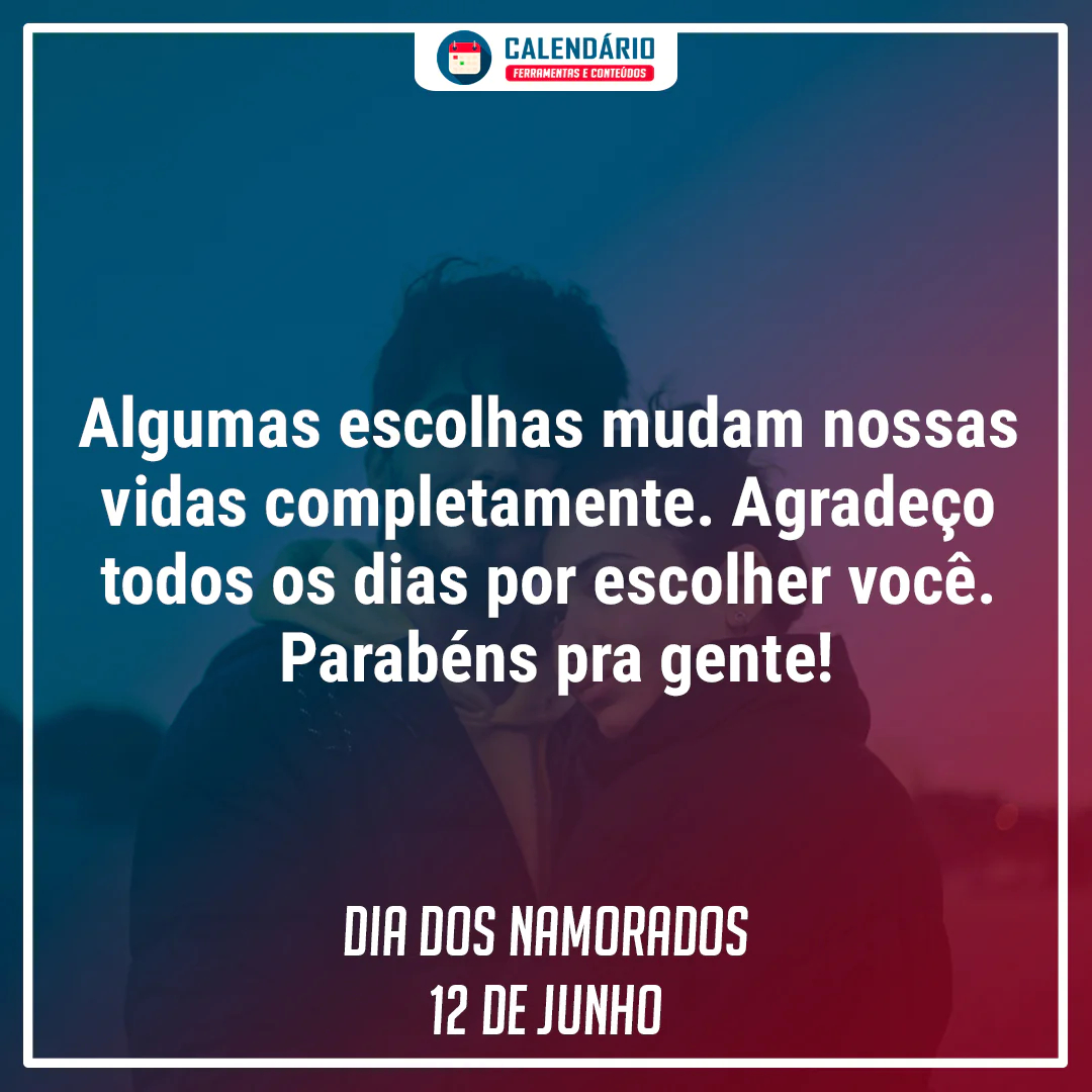 12 dicas para o Dia dos Namorados