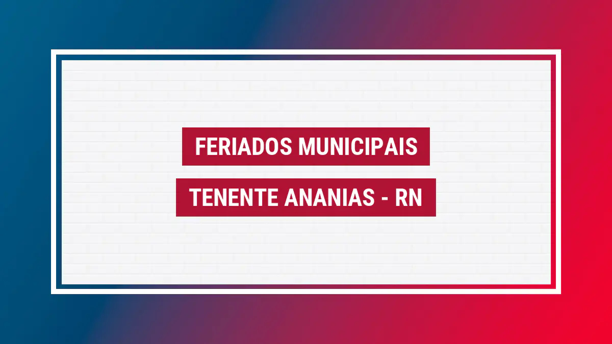 Lista de Feriados Municipais - Cidades Portuguesas