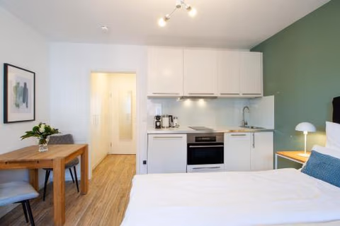 Apt Wahnfried Nr1 - Cityapartment mit Küche, Duschbad, Balkon, Parkplatz - zentral aber ruhig — foto 8