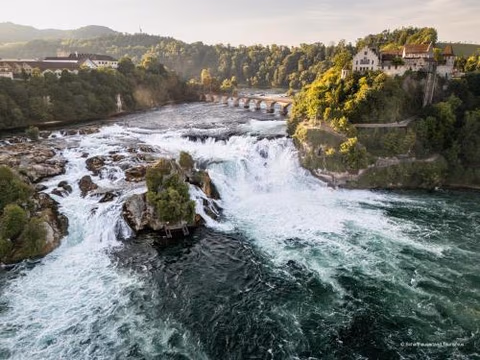Färberhaus Denkmal Rheinfall Schaffhausen Bodensee — foto 4