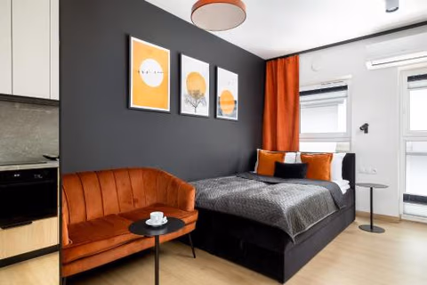 Air Conditioned Studios in Rzeszów with Desk and Parking by Noclegi Renters — foto 6