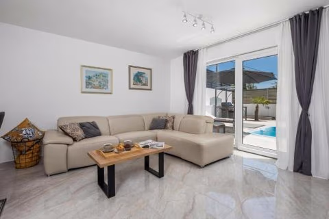 Modern Holiday House Jadranka With Pool - Happy Rentals — foto 6