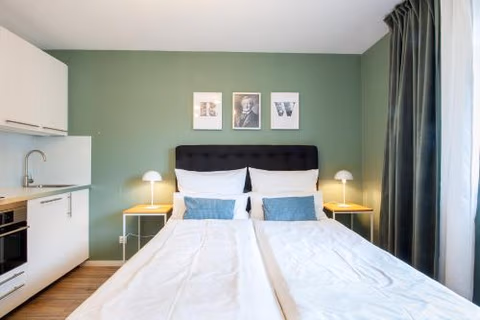Apt Wahnfried Nr1 - Cityapartment mit Küche, Duschbad, Balkon, Parkplatz - zentral aber ruhig — foto 4