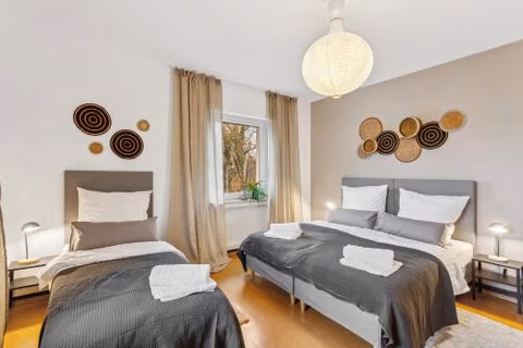 DD Homes - Haus im Grünen - 7 Betten,3 SZ,Terrasse,110 qm — foto 9
