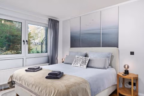EDLER WOHNRAUM Noble Stadtoase mit Boxspringbett, Kaffeevollautomat, Lift & Parkplatz — foto 9