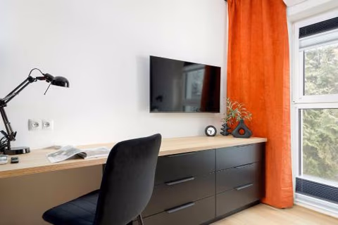 Air Conditioned Studios in Rzeszów with Desk and Parking by Noclegi Renters — foto 3