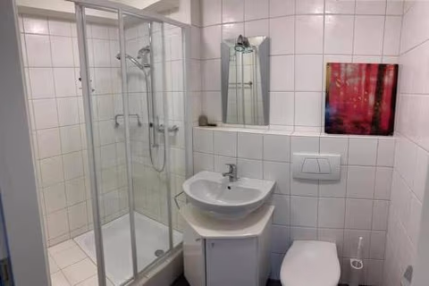 Basel - 5 mins away - Modern Basement Studio with Kitchen 35m2 in Muttenz — foto 6