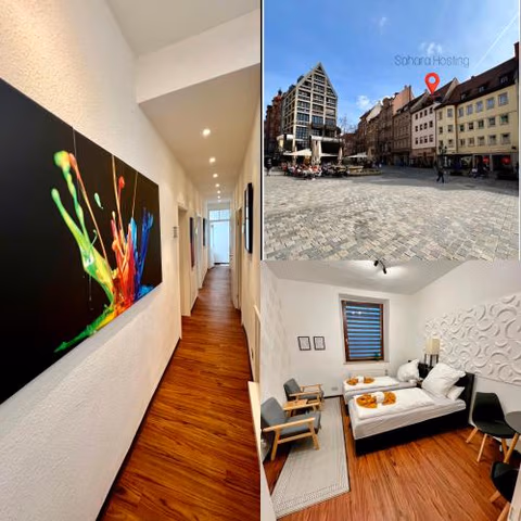 Sahara Hosting Apartments Nürnberg City Room 1 — foto 2