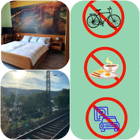 Hotelzimmer im alten Reihenhaus auf der Stadtmauer — foto 2