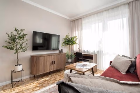 Elegant Green Apartment Jabłońskiego in Rzeszów with Air Conditioning by Noclegi Renters — foto 8