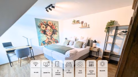 Basilika One, FEWO für bis zu 6 Pers mit 2 Schlafzi, Balkon und Tiefgaragenstellplatz — foto 1