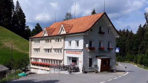 Schwellbrunn,Ferienwohnung mit Säntissicht — foto 1