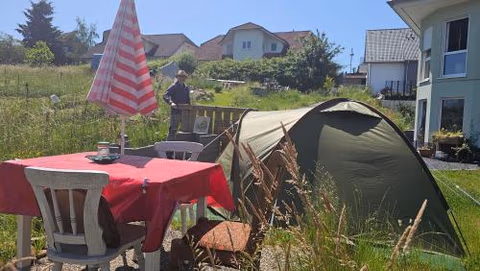 Camping im Igluzelt im Privatgarten mit Komfort Schlüchtern Main-Kinzig — photo 6