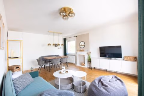 Apartment Basilikablick I 3 Zimmer Wohnung mit Küche und Bad — foto 3