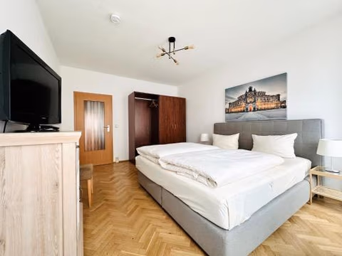 Familienapartment Münzgasse mit Blick zur Frauenkirche — foto 4