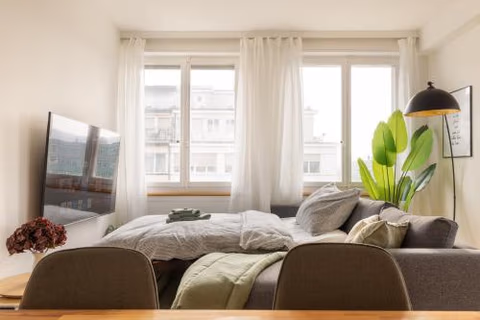 Spacious City View Apartment - Prime Location Biel — foto 6