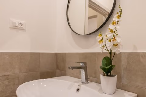 Pregiata camera con bagno privato - Blu di Prussia — foto 4