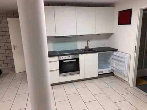 Basel - 5 mins away - Modern Basement Studio with Kitchen 35m2 in Muttenz — foto 5