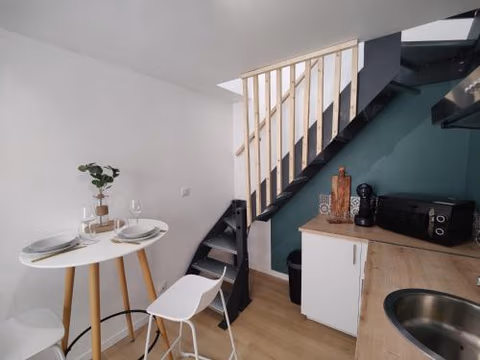 Le duplex de l'Abbaye Royale - Studio cosy ! — foto 7