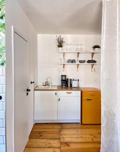 Gemütliches Studio im Zentrum von Hof mit Designer-Wanne & 24h-Check-in — foto 4