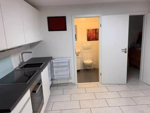 Basel - 5 mins away - Modern Basement Studio with Kitchen 35m2 in Muttenz — foto 3