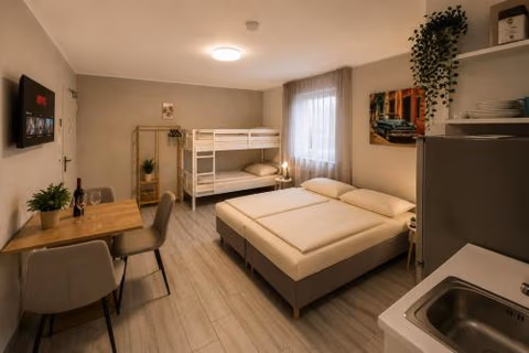 Hotel Prime Living Apartments Küche Netflix — foto 1